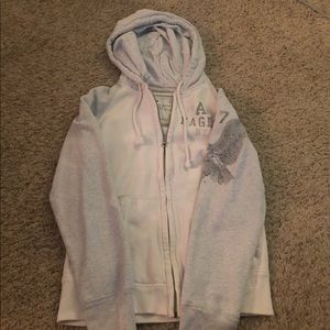 Men’s American eagle zip up hoodie.